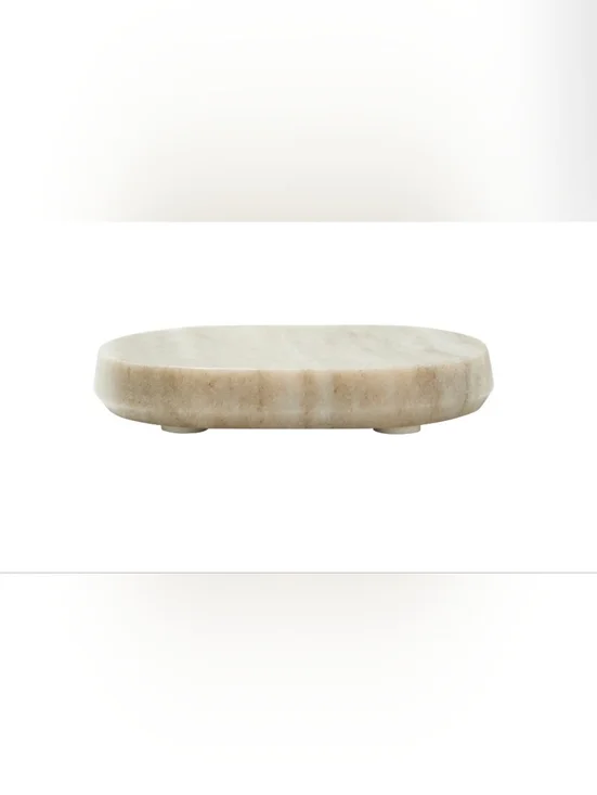 Archipelago Marble Soap Dish - Natural Beige - Picture 3 of 4